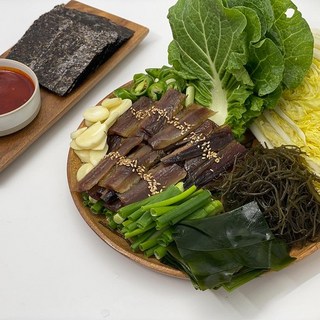 포항 구룡포 햇 과메기 완전손질/반손질 10미 과메기 야채세트