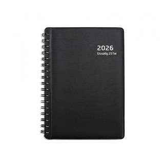 양지사 2026 유즈어리25Tw 다이어리, 1개, 블랙
