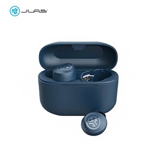 【JLab】Go Pop 真無線藍牙耳機 台灣公司貨 IPX4防水 小巧入耳, 鋼鐵藍
