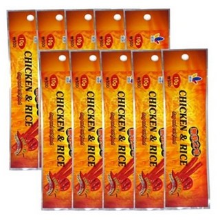 무아지경 치킨라이스 2P 100개 애견간식 고양이간식