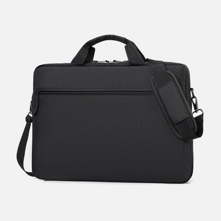 굿캐치 대용량 노트북가방 서류가방 남성회사가방, 1개, 블랙