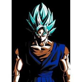 드래곤볼 피규어 일본 클래식 애니메이션 캔버스 프린트 포스터 드래곤 볼 Z 피규어 마진 부우 비어스 홈 룸 바 벽 장식 아트 페인팅 미학, 1개