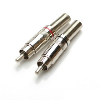 NEUTRIK 甬聲 梅花插頭 RCA插頭 AV端子, 1個, YS366-2 (紅色)