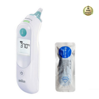 브라운 귀적외선체온계 IRT-6030 + 크린셉 스틱스왑, 1세트