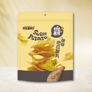 阿甘薯叔 酥甜地瓜脆片(全素), 150g, 1個