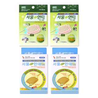 서울 그린 안대 플러스 멸균안대 곡면형 + 돌출형 x 서울안대, 2세트, 1개입