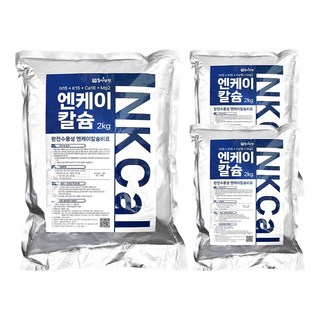 엔케이칼슘 고추 배추 웃거름 복합NK비료, 3개, 2kg