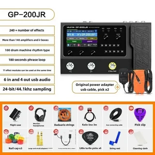GP-200 기타 베이스 일렉트릭 이펙트 페달, 03 GP-200JR