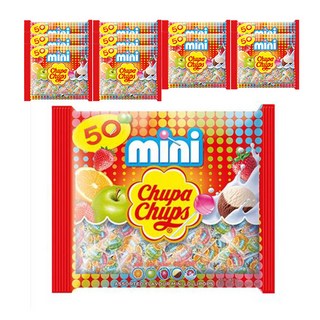 츄파춥스 미니 막대사탕 랜덤 발송, 300g, 10개