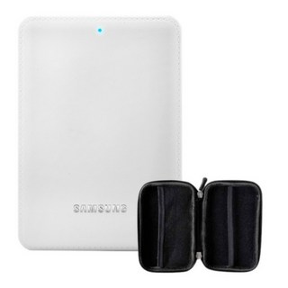 삼성전자 외장하드 J3 Portable 파우치 포함, 4TB, 하얀색 (WHITE)