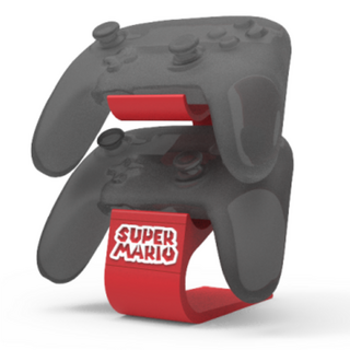 닌텐도 스위치 프로콘 듀얼스탠드 콘트롤러 패드 거치대 홀더 슈퍼마리오에디션, 레드, 1개