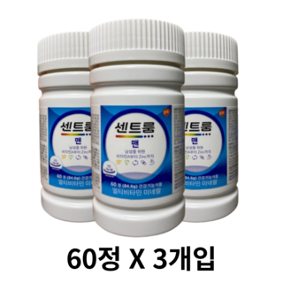 센트룸 포 맨 멀티비타민 미네랄, 60정, 3개