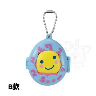 BANDAI 塔麻可吉造型盒吊飾P2 電子雞吊飾 全5款, 1個, B款/天空藍款1E450
