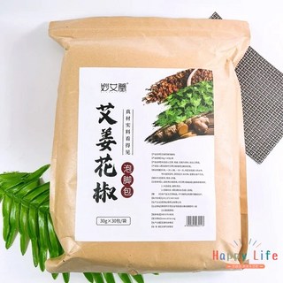 幸福泉艾薑花椒泡腳包 30包/袋 - 足浴包, 1個