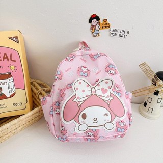 兒童幼兒園女童書包可愛卡通雙肩背包 輕量護脊外出休閒背包