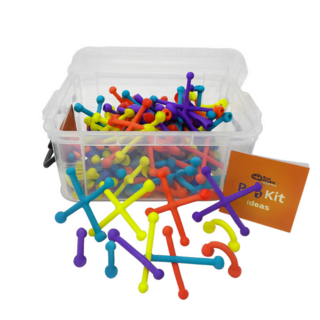 스퀴즈 플립키트 디럭스 세트 (138PCS), 1세트, 혼합