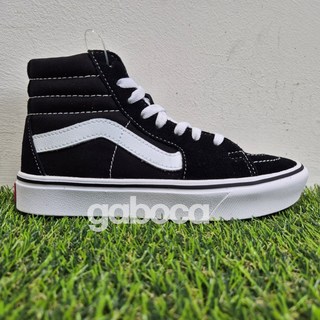 반스 컴피쿠시 스케이트 하이 클래식 다크 블랙 오프 화이트 VN0A3WMBVNE