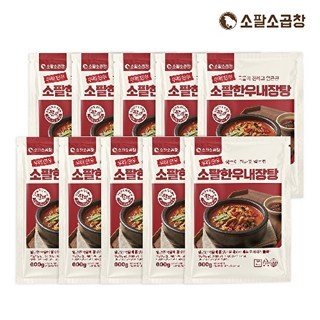 소팔 소팔소곱창 진한 한우내장탕, 없음, 10개, 600g