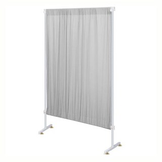 巴塞隆納 旋轉式屏風-隔間王AI70-SV旋轉式開關門伸縮屏風架(可摺疊收納)(可當防疫隔間屏風), 天空白, 1