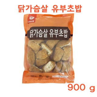 천일 냉동 닭가슴살 유부 초밥 즉석식품 전자레인지 간편조리 900g, 1개