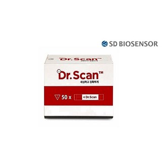 에스디바이오센서 닥터스캔 dr.scan 혈당검사지(50매) 약국 전용 정품 당뇨 측정지, 1개, 50매
