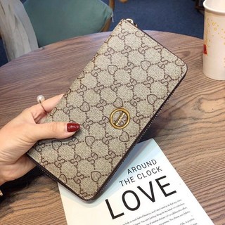 CalvimKeith 女款長夾，大容量卡包，真皮皮夾