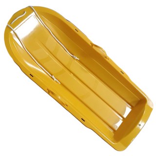 1인용 2인용 어린이 유아 플라스틱 눈썰매, 옐로우, 1개