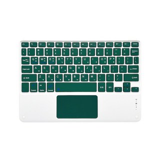 UB BK2 울트라 슬림 터치패드 키보드, 제조사축, UB-BK2, 다크그린 미디움