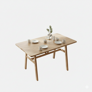 好的家居 木紋餐桌 餐廳桌 客廳桌 長桌 方桌 咖啡桌 飯桌, 原木紋色, 1個