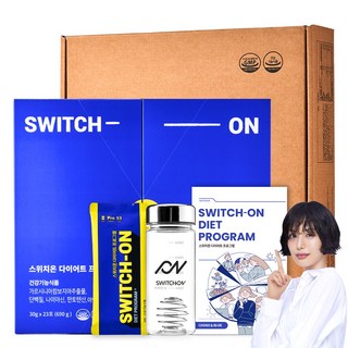 스위치온 다이어트 프로그램 30gx46포 프로틴 쉐이크 분리유청단백질 분말 파우더