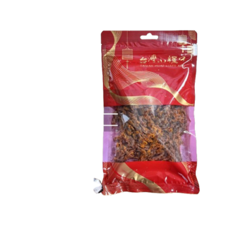 台灣小糧口 豬肉絲 台灣豬製 鹹香酥彈 即食 肉乾 肉乾絲 鹹香肉絲 零嘴 嘴饞點心, 1個, 150g