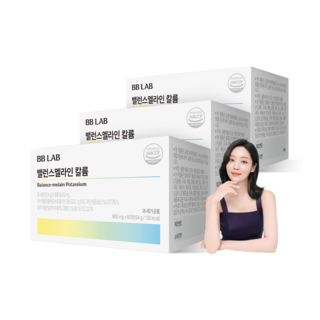 [무료배송/오늘출발] 뉴트리원 비비랩 밸런스멜라인 칼륨 붓기빼는 파인애플 호박추출물 체내수분유지, 3개, 60정