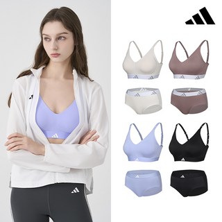 한정특가 [아디다스] 여성 에어로 스트레치핏 브라팬티 4세트