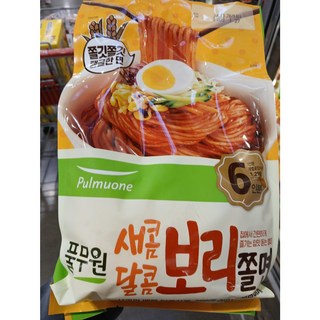 풀무원 보리쫄면 6인분, 1290g, 1개