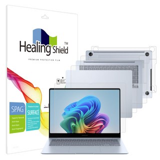 힐링쉴드 갤럭시북4 엣지 14인치 NT940XMB/XMA 슈페리어 저반사 액정보호필름1매 외부3종, 1개