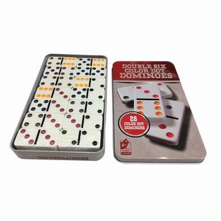 多米諾骨牌 Domino 骨牌 雙九雙六雙十二 兒童益智運算多米諾骨牌 鐵盒多米諾骨牌 骨牌 成人多米諾骨牌, 1個, 【店長推薦】多米諾骨牌雙六