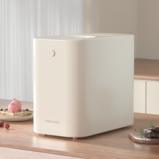 TEEVOGO 음식물처리기 가정용 음식물 처리기 건조분쇄기, 화이트