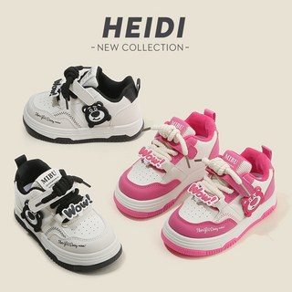 兒童運動鞋2025春鞦女童小白鞋卡通輕便男童休閒闆鞋軟底寶寶鞋單