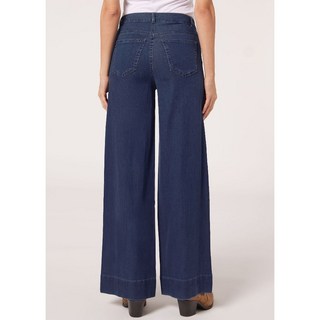 CALZEDONIA 輕量單寧牛仔寬褲 ECO系列