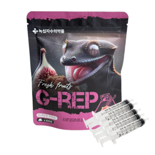 G-REP 녹십자 슈퍼푸드 크레스티드게코 사료 인섹트/무화과 100g, 1개, 과일, 무화과100g
