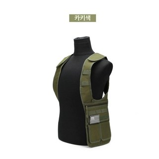 전술 조끼 밀리터리 체크웨어 택티컬