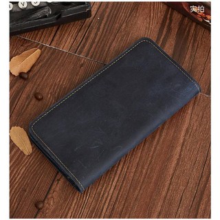 超薄多卡位長夾 皮革錢包 手拿包