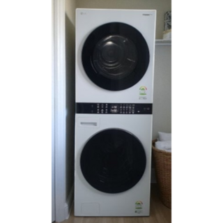 LG전자 트롬 워시타워 W20WD 세탁기 24kg + 건조기 20kg 방문설치, W20WD(원바디/트루스팀), 릴리화이트