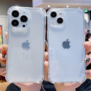 苹果14手机壳iPhone14ProMax镜头全包14max防摔13pro透明气囊软壳