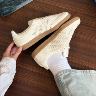 아디다스 오리지널스 삼바 OG Summer Mash 소프트 핑크 아이보리 W KK3528