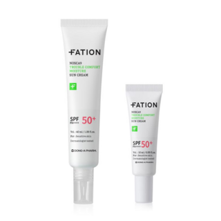 파티온 노스카나인 트러블 컴포트 수분 선크림 40ml SPF50+ PA++++(+10ml 추가증정), 1개