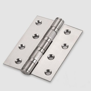 不銹鋼平開閤頁 加粗加厚靜音木門折頁 活頁鉸鏈 4寸5寸 軸承鉸鏈, 1個