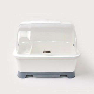 핫버튼 젖병 보관함 건조대, 뚜껑형 건조대, 대형