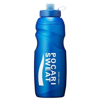 FMD 日本寶礦力水得 energen 擠壓瓶 運動水壺 1L 排球少年聯名款 運動水杯, 1個, 藍