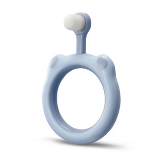 到貨囉! KUKU酷咕鴨 極細兒童萬毛牙刷 / 造型牙刷, 造型牙刷 0-3歲 (霧藍), 1個